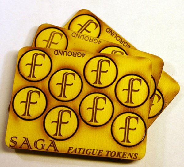 Saga Fatigue Tokens- 'f'