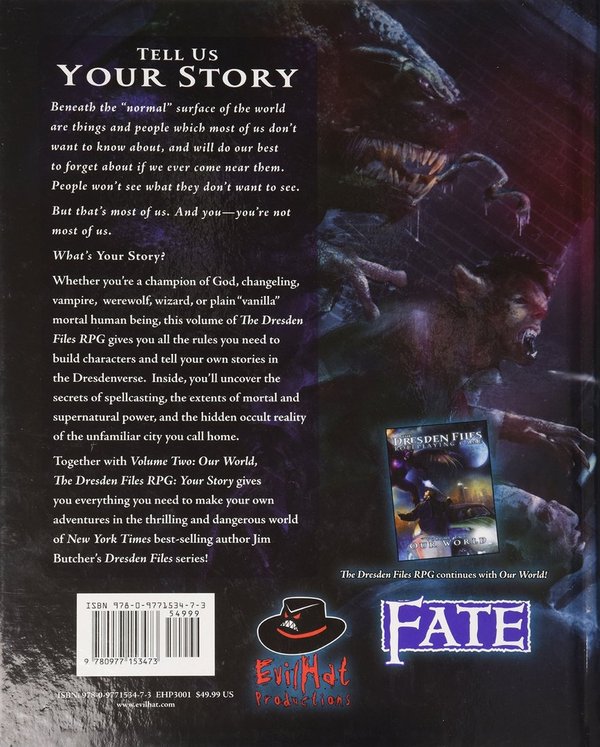 Dresden Files RPG: Volume 1 - Your Story