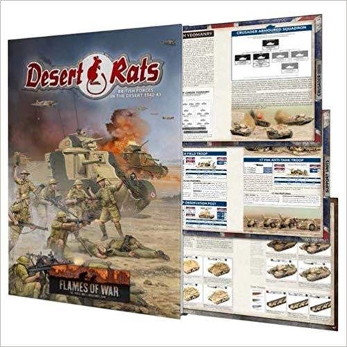 Flames of War Desert Rats Book