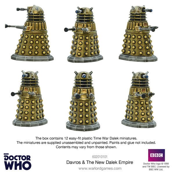 Dr Who - Exterminate! - Daleks & Davros Expansion Set