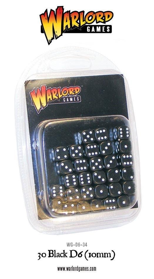 Warlord D6 dice (10mm)