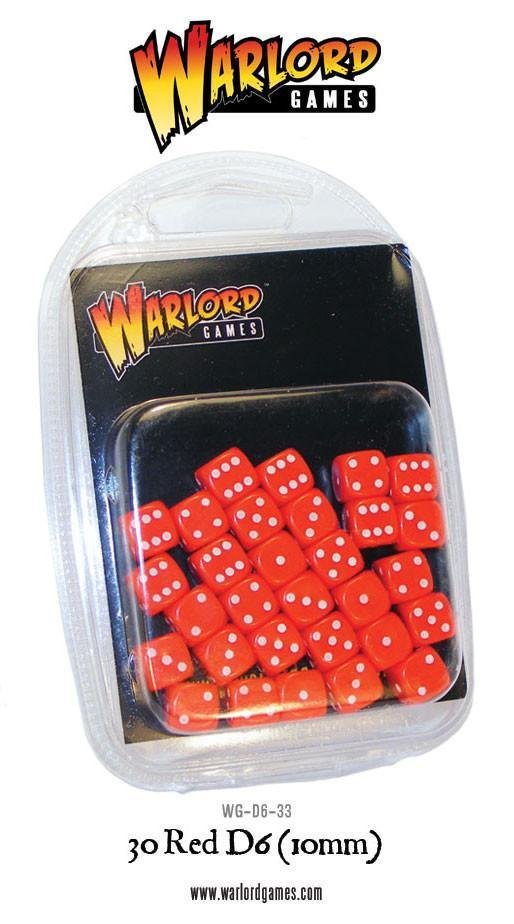 Warlord D6 dice (10mm)