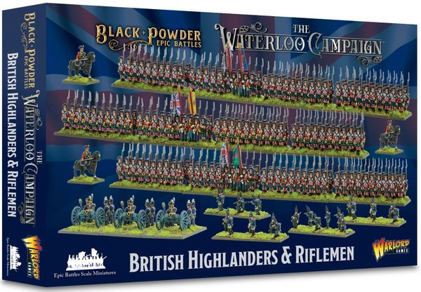 Epic Battles: Waterloo - British Highlanders & Riflemen